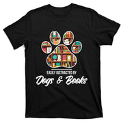 Funny Animal Lover And Book Lover Gift T-Shirt