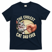 The Coolest Cat Dad Ever FatherS Day T-Shirt