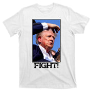Fight Donald Trump Rally Gun Shot Fired Shooting Pennsylvania T-Shirt