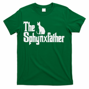 The Sphynxfather Funny Cat Dad Sphynx Lover Gifts T-Shirt