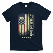 Usa American Flag - Wrestling Dad Cute Gift T-Shirt