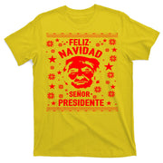 Feliz Navidad Senor President Donald Trump T-Shirt