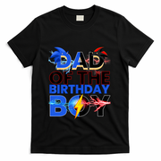 Dad Of The Birthday Boy Hedgehog Family Party Decorations T-Shirt