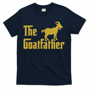 The Goatfather Funny Goat Father Goat Farmer Goat Lover T-Shirt