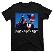Fight Fight Fight Donald Trump Rally You Missed Proud American Usa Election T-Shirt