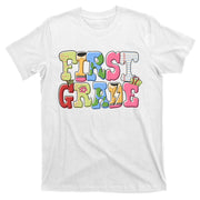 First Grade Retro Back To School T-Shirt