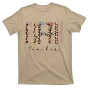 Fifth Grade Teacher Back To School Appreciation Leopard T-Shirt