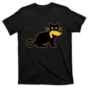 Funny Kamala Harris Cat Vs Donald Trump Hair 2024 Election T-Shirt