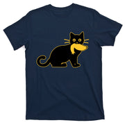 Funny Kamala Harris Cat Vs Donald Trump Hair 2024 Election T-Shirt