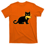 Funny Kamala Harris Cat Vs Donald Trump Hair 2024 Election T-Shirt