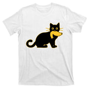 Funny Kamala Harris Cat Vs Donald Trump Hair 2024 Election T-Shirt