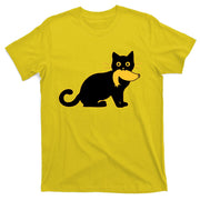 Funny Kamala Harris Cat Vs Donald Trump Hair 2024 Election T-Shirt