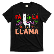 Fa La La Llama Funny Llama Christmas T-Shirt