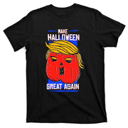 Funny Make Halloween Great Again Trump Pumpkin T-Shirt