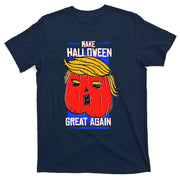 Funny Make Halloween Great Again Trump Pumpkin T-Shirt