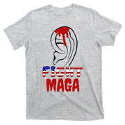 Fight Maga Pro Donald Trump Bleeding Ear T-Shirt