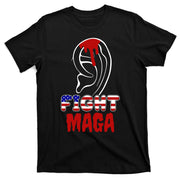 Fight Maga Pro Donald Trump Bleeding Ear T-Shirt