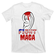 Fight Maga Pro Donald Trump Bleeding Ear T-Shirt