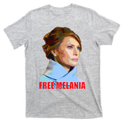 Free Melania Red Photo T-Shirt