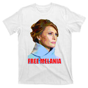 Free Melania Red Photo T-Shirt