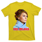 Free Melania Red Photo T-Shirt