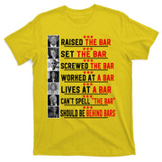 Funny Raised The Bar Donald Trump T-Shirt
