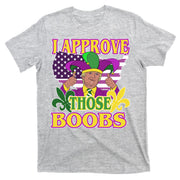 Funny Trump Mardi Gras Boobs T-Shirt