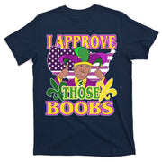 Funny Trump Mardi Gras Boobs T-Shirt