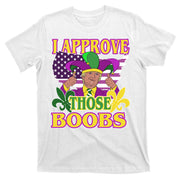 Funny Trump Mardi Gras Boobs T-Shirt