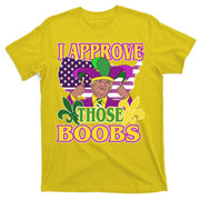 Funny Trump Mardi Gras Boobs T-Shirt