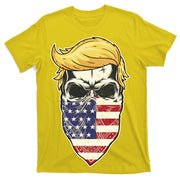 Gangster Trump USA Bandanna Skull T-Shirt