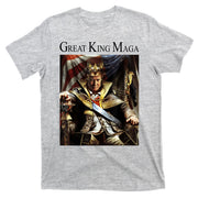 Great King Maga Donald Trump Throne T-Shirt