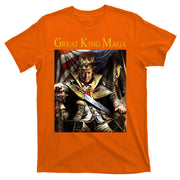 Great King Maga Donald Trump Throne T-Shirt