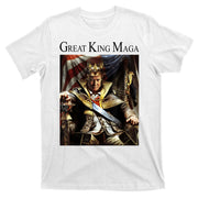 Great King Maga Donald Trump Throne T-Shirt