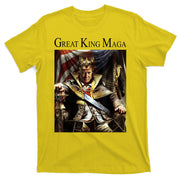 Great King Maga Donald Trump Throne T-Shirt