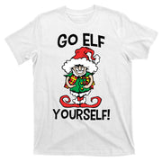 Go Elf Yourself Funny Christmas T-Shirt