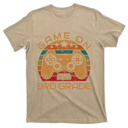 Game On 3rd Grade First Day Gamer Gift Back To School T-Shirt