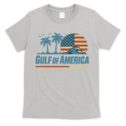Gulf Of America Est 2025 Retro Vintage Beach Wave T-Shirt