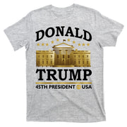 Gold White House Donald Trump 45th President T-Shirt