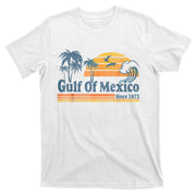 Gulf Of Mexico Since 1672 Retro Vintage Beach T-Shirt