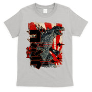 Monster Art Biollante Kaiju Alphabet Japanese T-Shirt