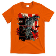 Monster Art Biollante Kaiju Alphabet Japanese T-Shirt