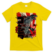 Monster Art Biollante Kaiju Alphabet Japanese T-Shirt