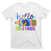 Hello First 1st Grade Back To School Teachers T-Shirt