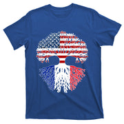 Happy French American Month Made In Usa With French Parts Gift T-Shirt