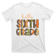 Hello Sixth Grade Funny Girl Back To School T-Shirt