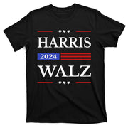 Harris Walz 2024 Kamala Harris 2024 Tim Walz 2024 Usa Fla T-Shirt