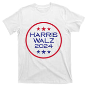Harris Walz 2024 Retro Faded Stripes Harris Waltz 2024 T-Shirt