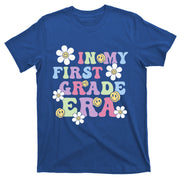 In My First Grade Era Back To School 1st Teacher Groovy T-Shirt