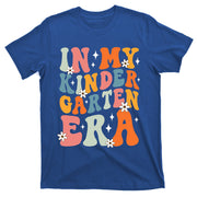 In My Kindergarten Era Groovy Back To School Kinder Teacher T-Shirt